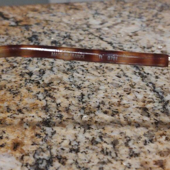 Vintage Ted Lapidus Paris Sunglasses Womens Large Oversized France 70s Eyewear - Picture 6 of 16